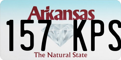 AR license plate 157KPS