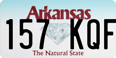 AR license plate 157KQF