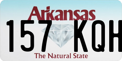 AR license plate 157KQH