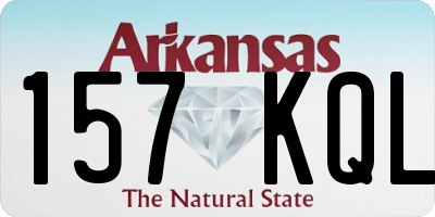 AR license plate 157KQL