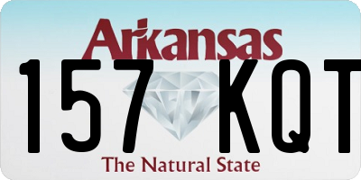 AR license plate 157KQT