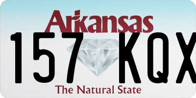 AR license plate 157KQX