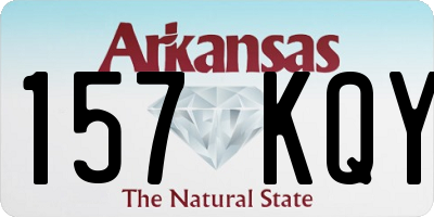 AR license plate 157KQY