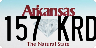 AR license plate 157KRD