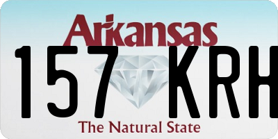 AR license plate 157KRH