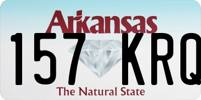 AR license plate 157KRQ