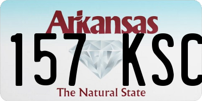 AR license plate 157KSC