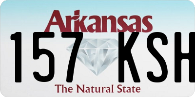 AR license plate 157KSH