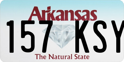 AR license plate 157KSY