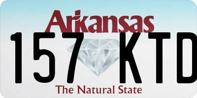 AR license plate 157KTD