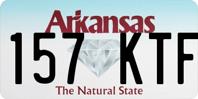 AR license plate 157KTF