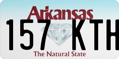 AR license plate 157KTH