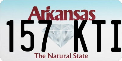 AR license plate 157KTI