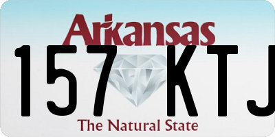 AR license plate 157KTJ