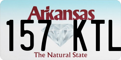 AR license plate 157KTL