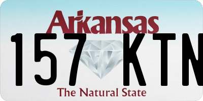 AR license plate 157KTN