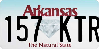 AR license plate 157KTR