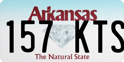 AR license plate 157KTS