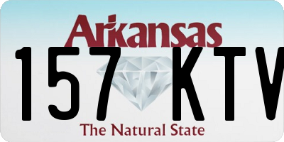 AR license plate 157KTV