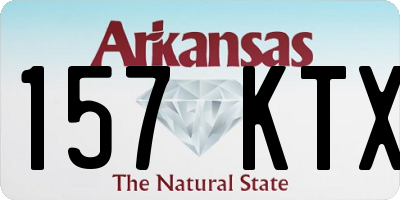AR license plate 157KTX