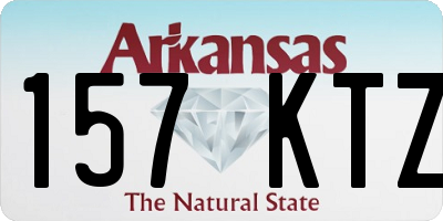 AR license plate 157KTZ