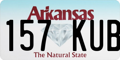 AR license plate 157KUB