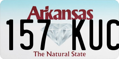 AR license plate 157KUC