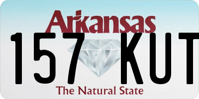 AR license plate 157KUT