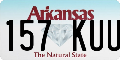 AR license plate 157KUU