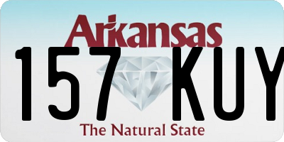 AR license plate 157KUY