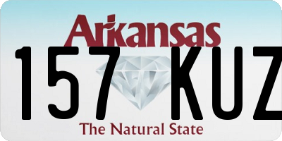 AR license plate 157KUZ