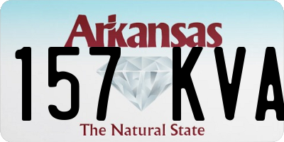 AR license plate 157KVA