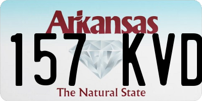 AR license plate 157KVD