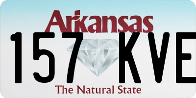 AR license plate 157KVE