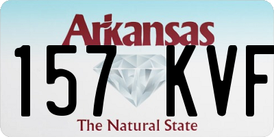AR license plate 157KVF