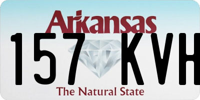 AR license plate 157KVH