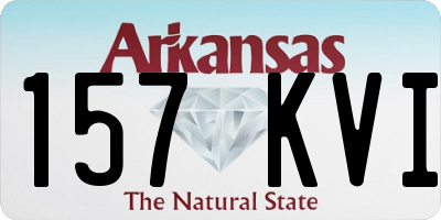 AR license plate 157KVI