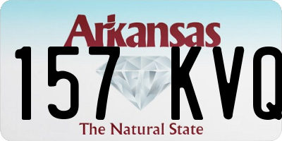 AR license plate 157KVQ