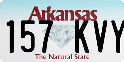 AR license plate 157KVY
