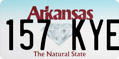 AR license plate 157KYE