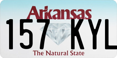 AR license plate 157KYL