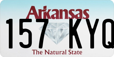 AR license plate 157KYQ