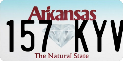 AR license plate 157KYV