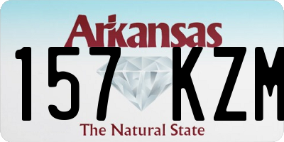 AR license plate 157KZM