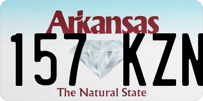 AR license plate 157KZN