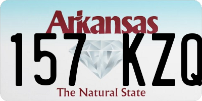AR license plate 157KZQ
