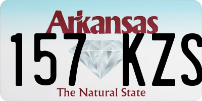 AR license plate 157KZS