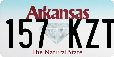 AR license plate 157KZT