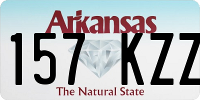 AR license plate 157KZZ