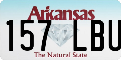 AR license plate 157LBU